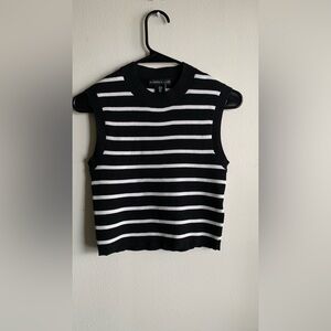 Sincerely Jules, striped, knit tank, size L